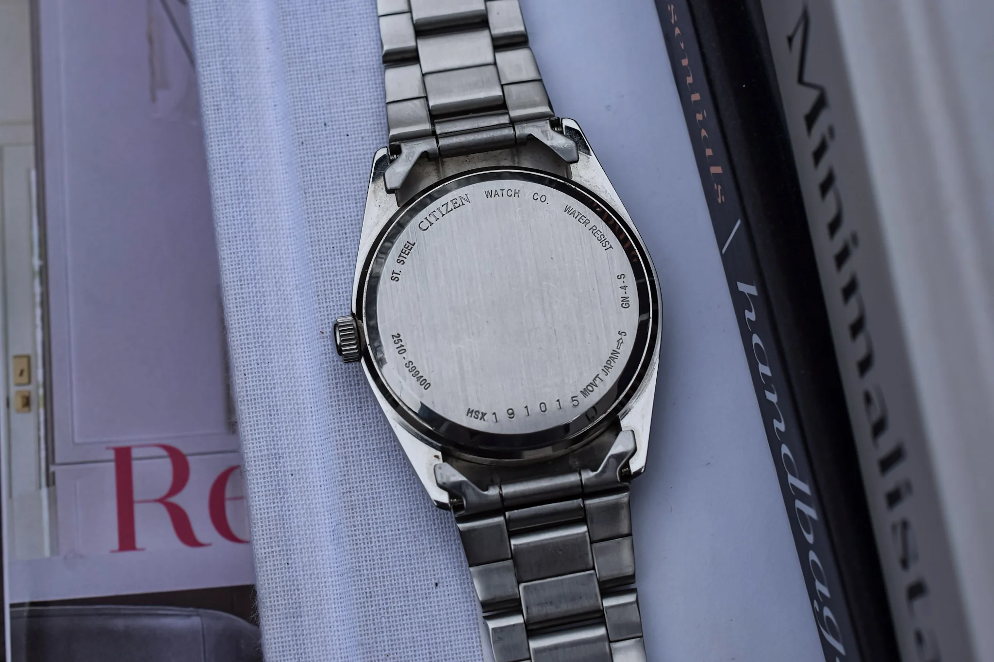 Vintage Citizen Blue Dial “OP” - Image 6