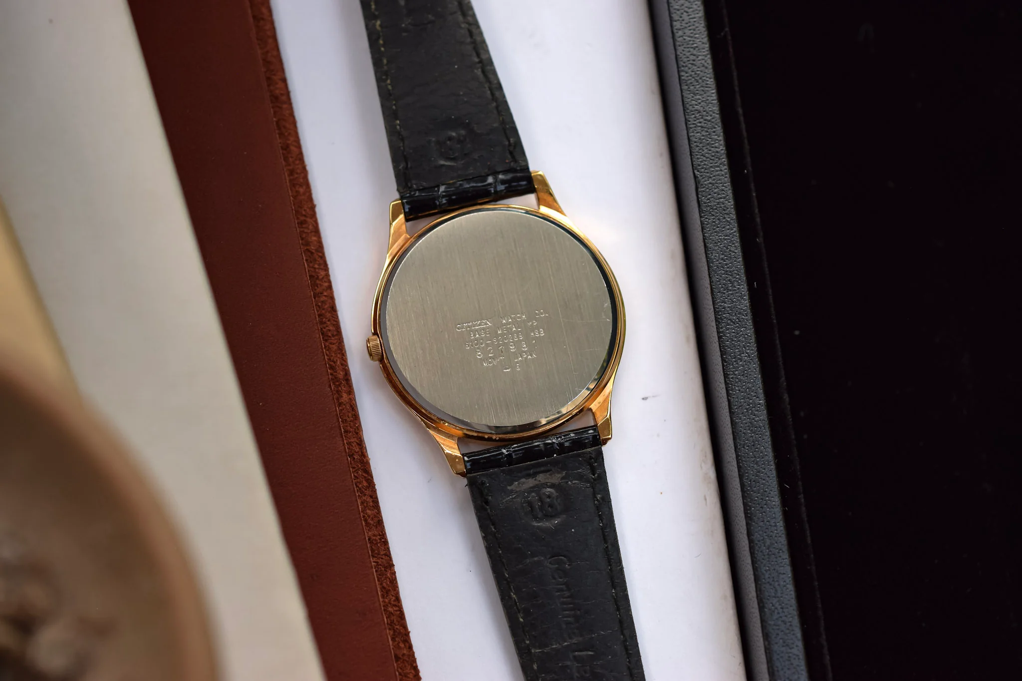 Vintage Citizen CQ Black Dial Day-Date - Image 9