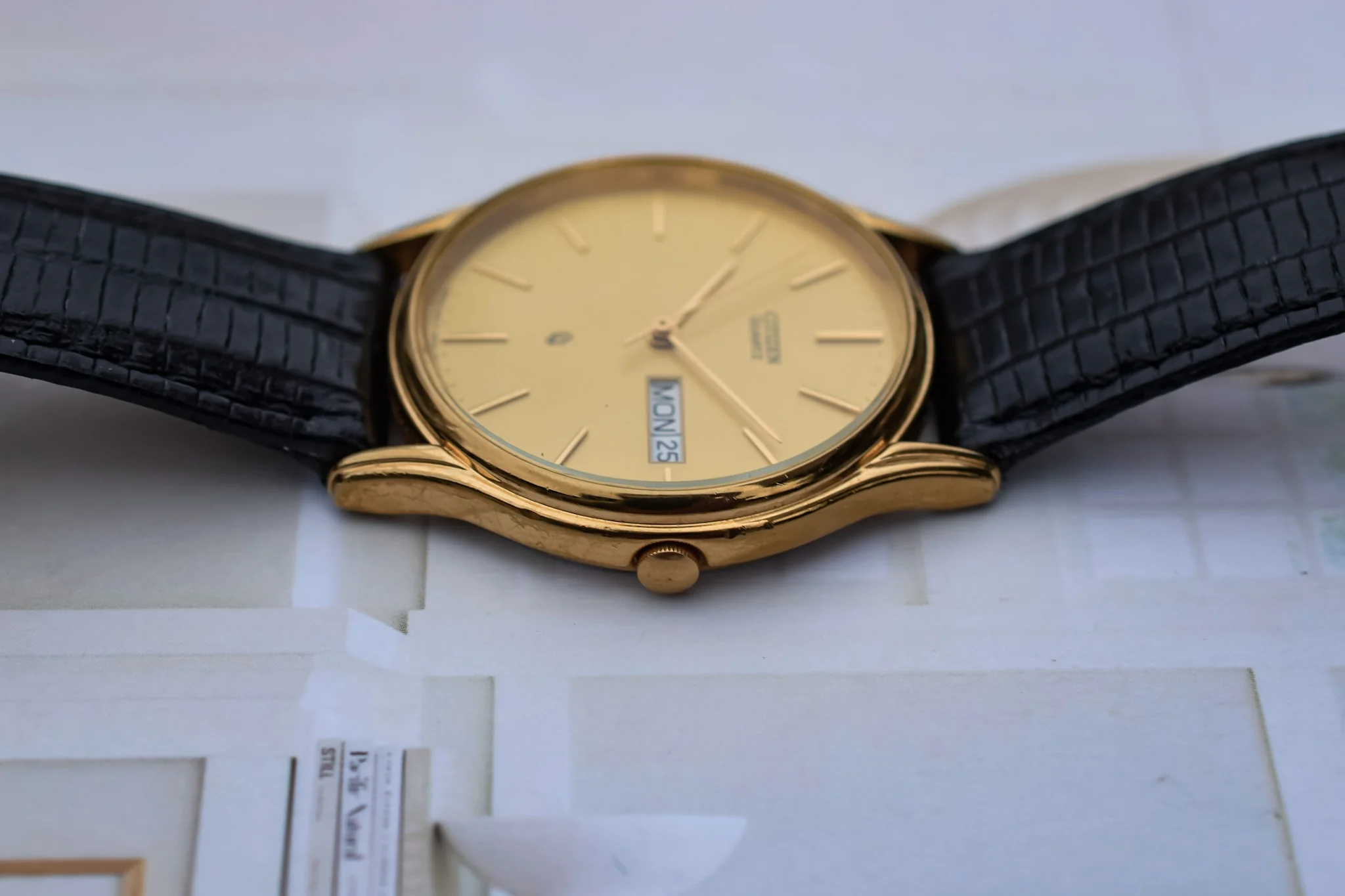Vintage Citizen CQ Day-Date - Image 4