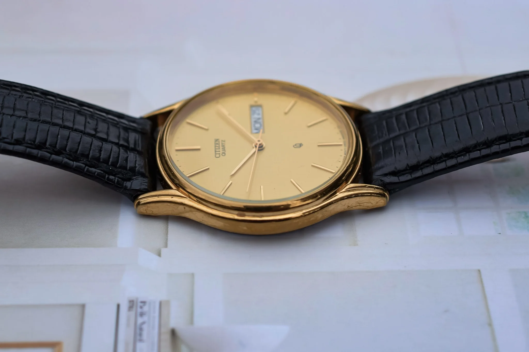 Vintage Citizen CQ Day-Date - Image 5