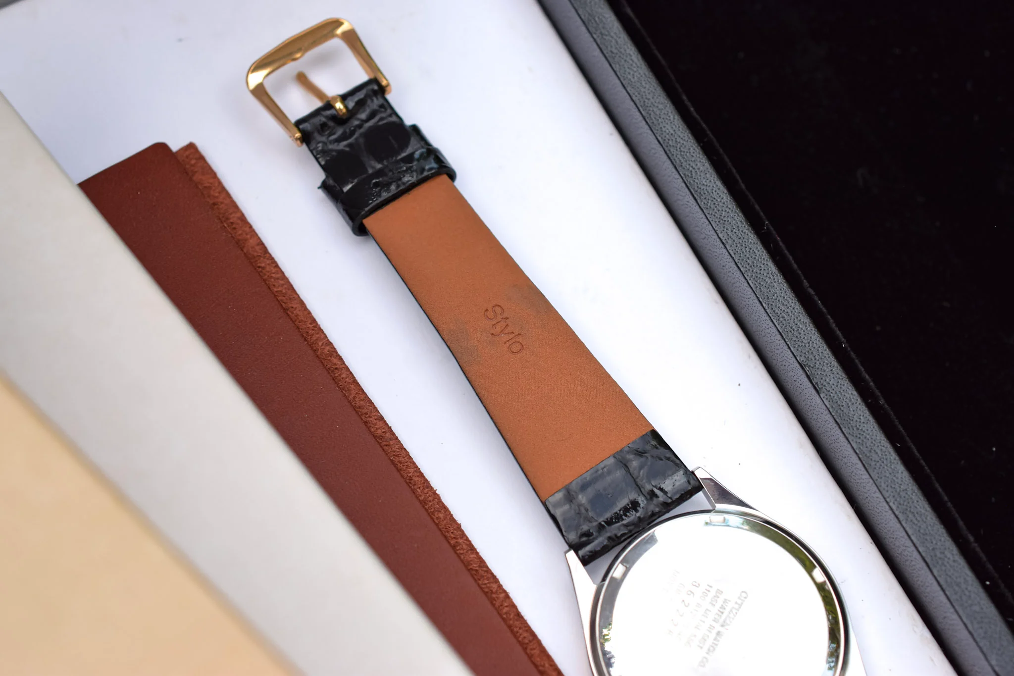Vintage Citizen CQ Fluted Bezel Day-Date - Image 7