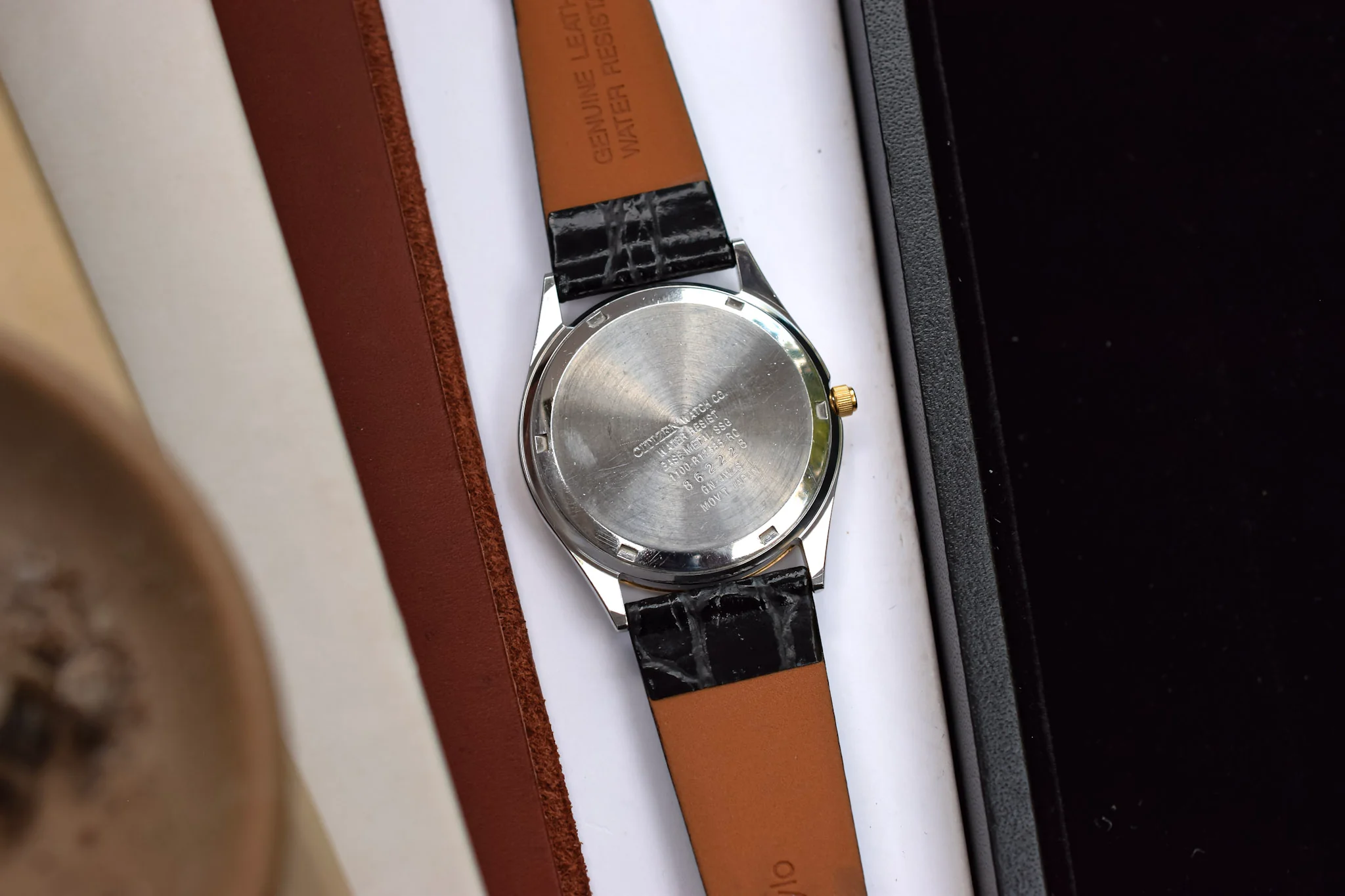 Vintage Citizen CQ Fluted Bezel Day-Date - Image 9