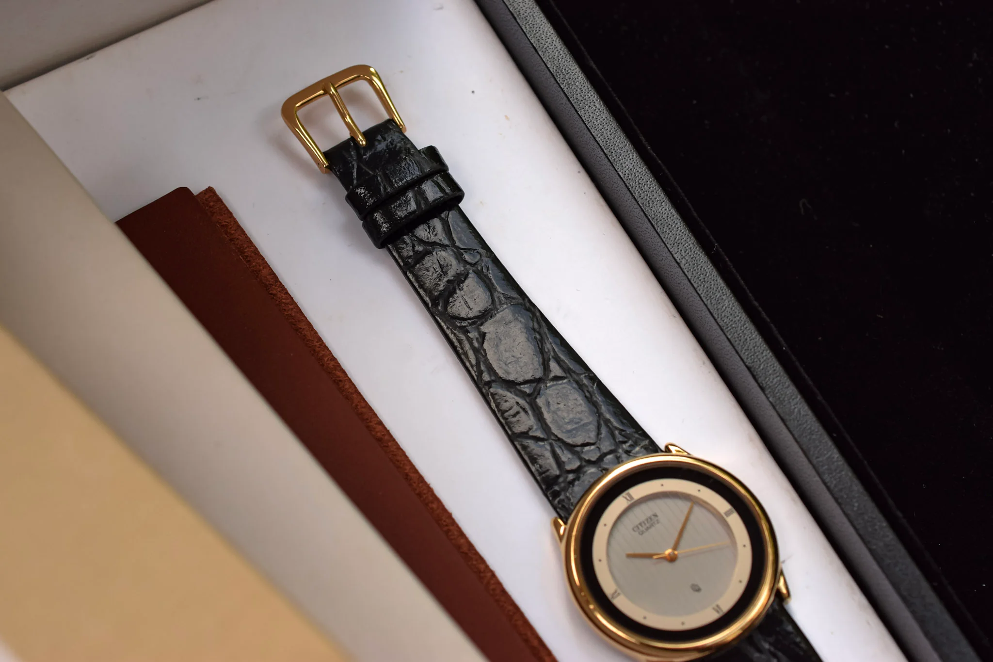 Vintage Citizen CQ Teaked Dial - Image 5