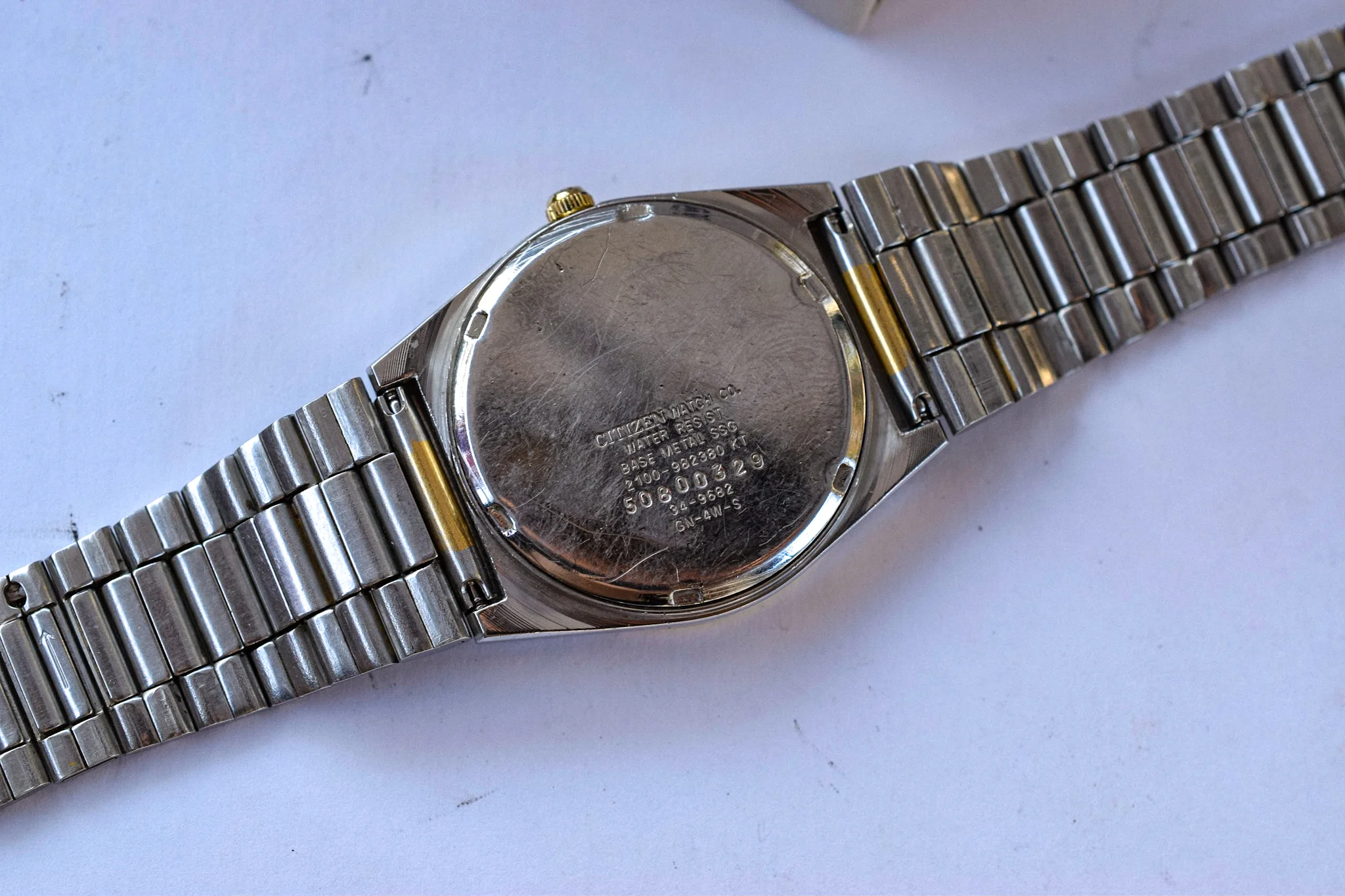 Vintage Citizen Two Toned CQ Day-Date - Image 9