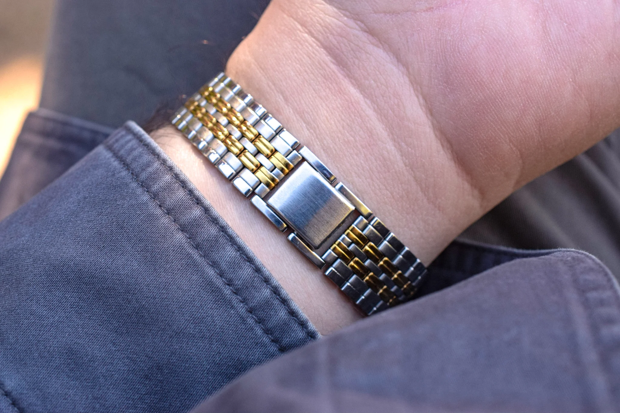 Vintage Citizen Two Toned Octagon - Image 6