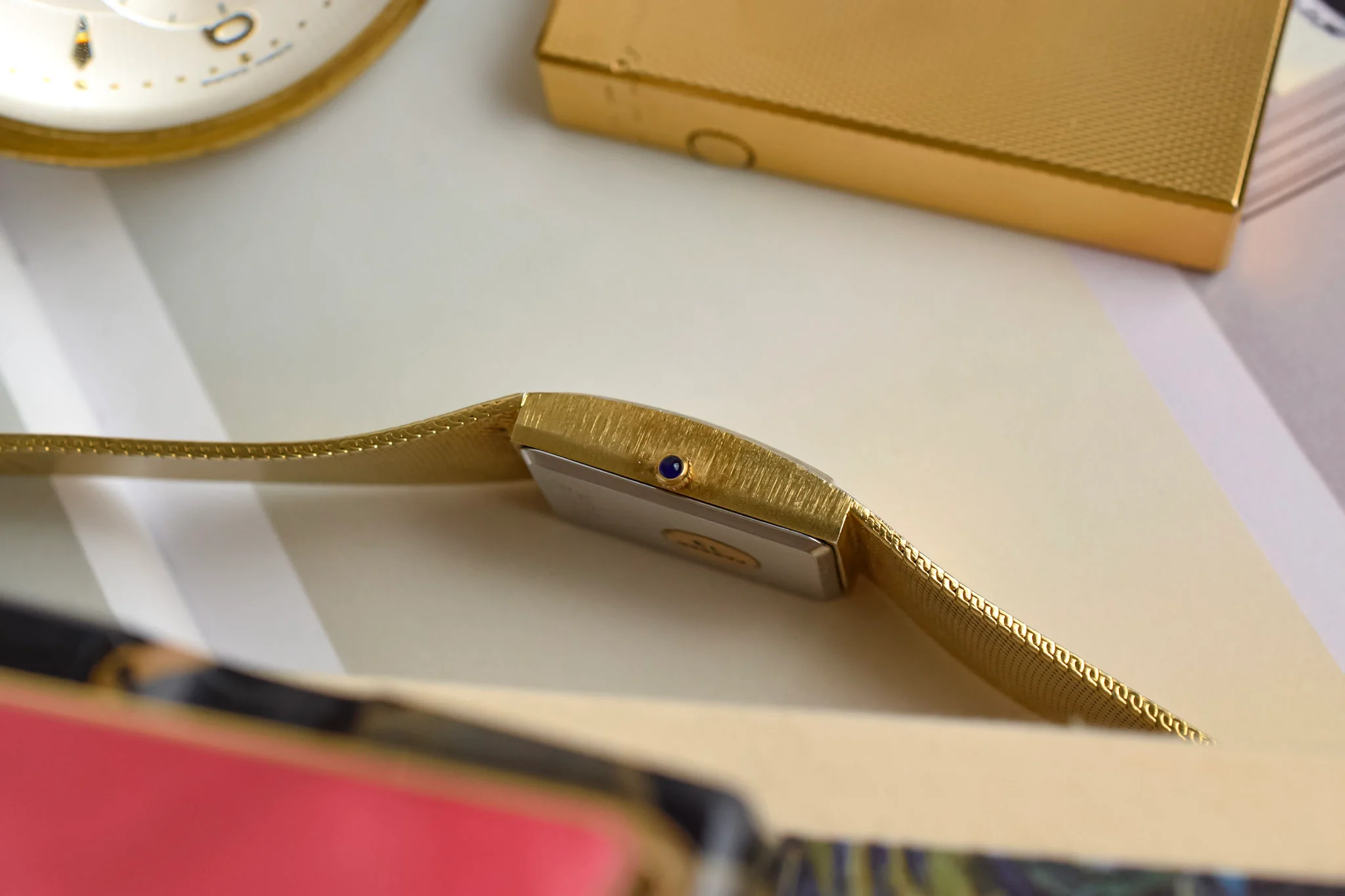 Vintage Dufonte Diamond Bezel - Image 3