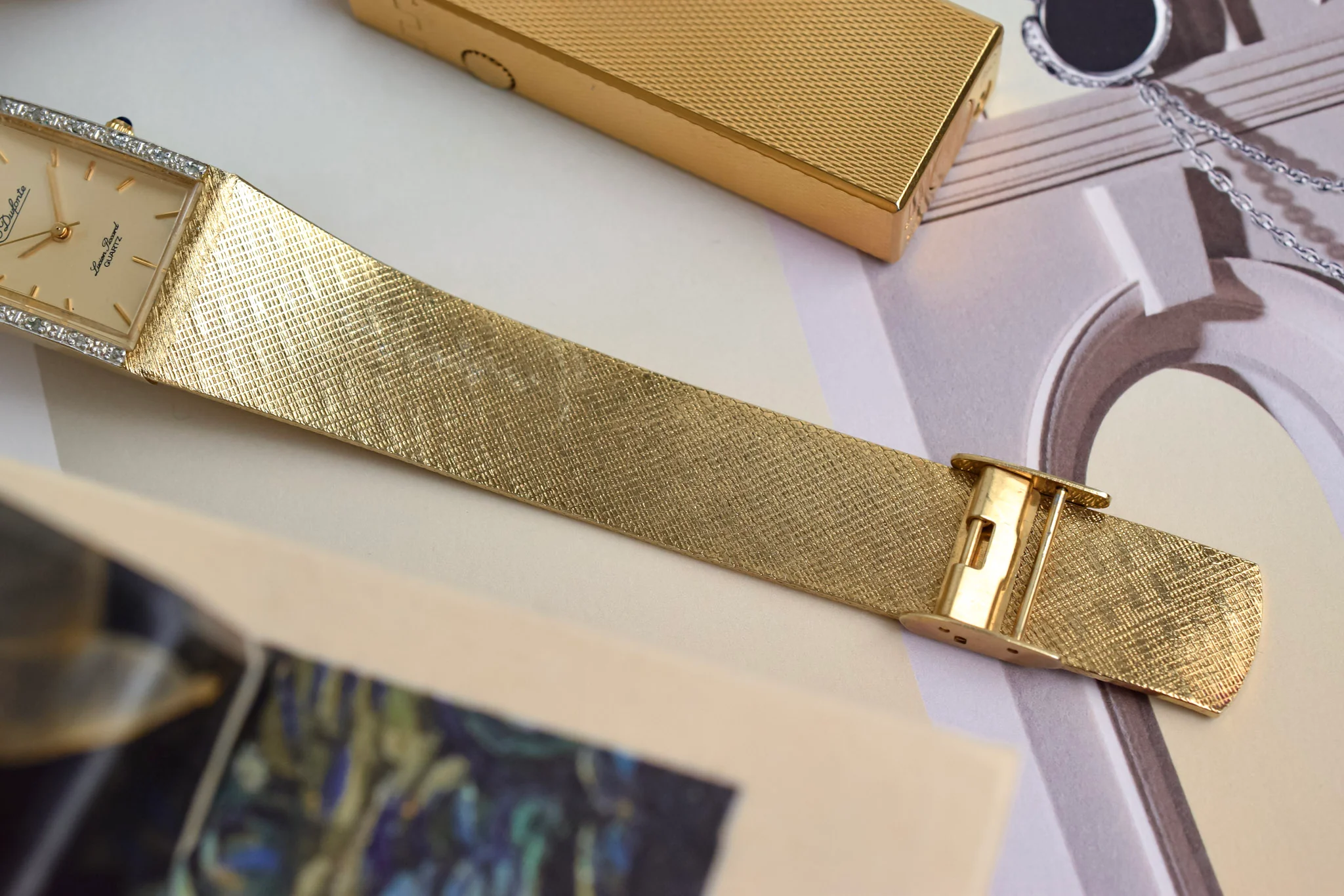Vintage Dufonte Diamond Bezel - Image 6