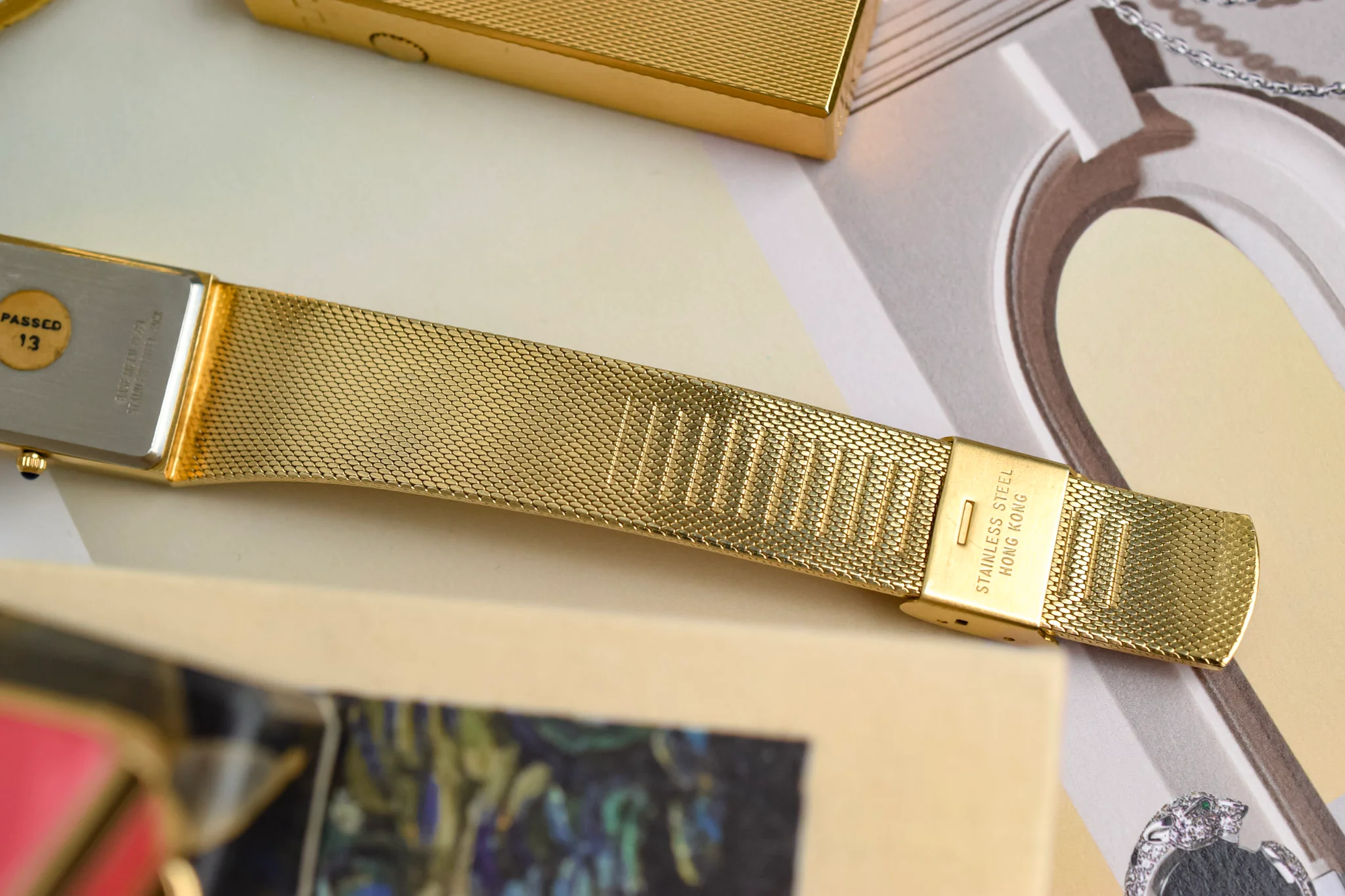 Vintage Dufonte Diamond Bezel - Image 7