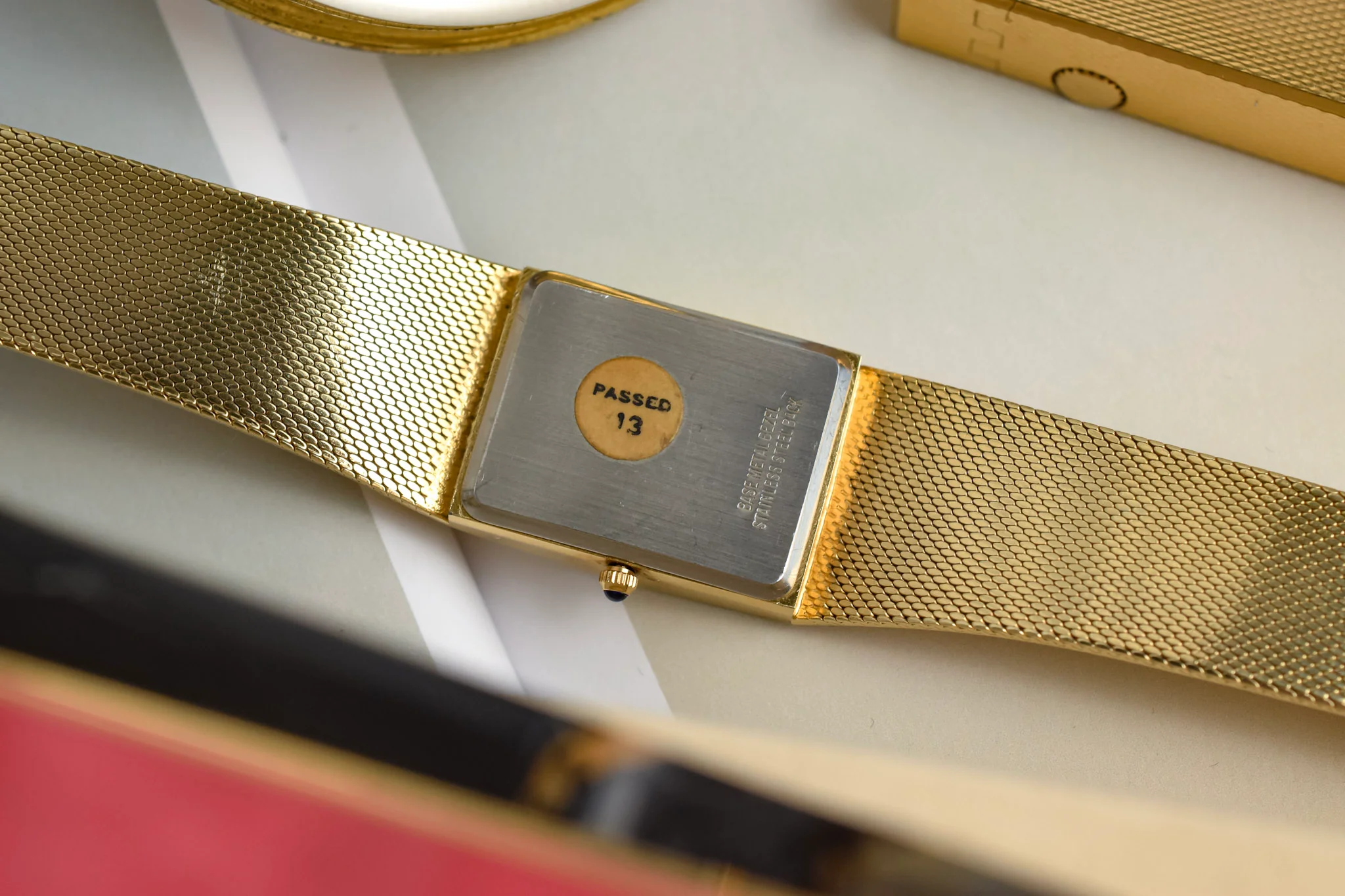 Vintage Dufonte Diamond Bezel - Image 9
