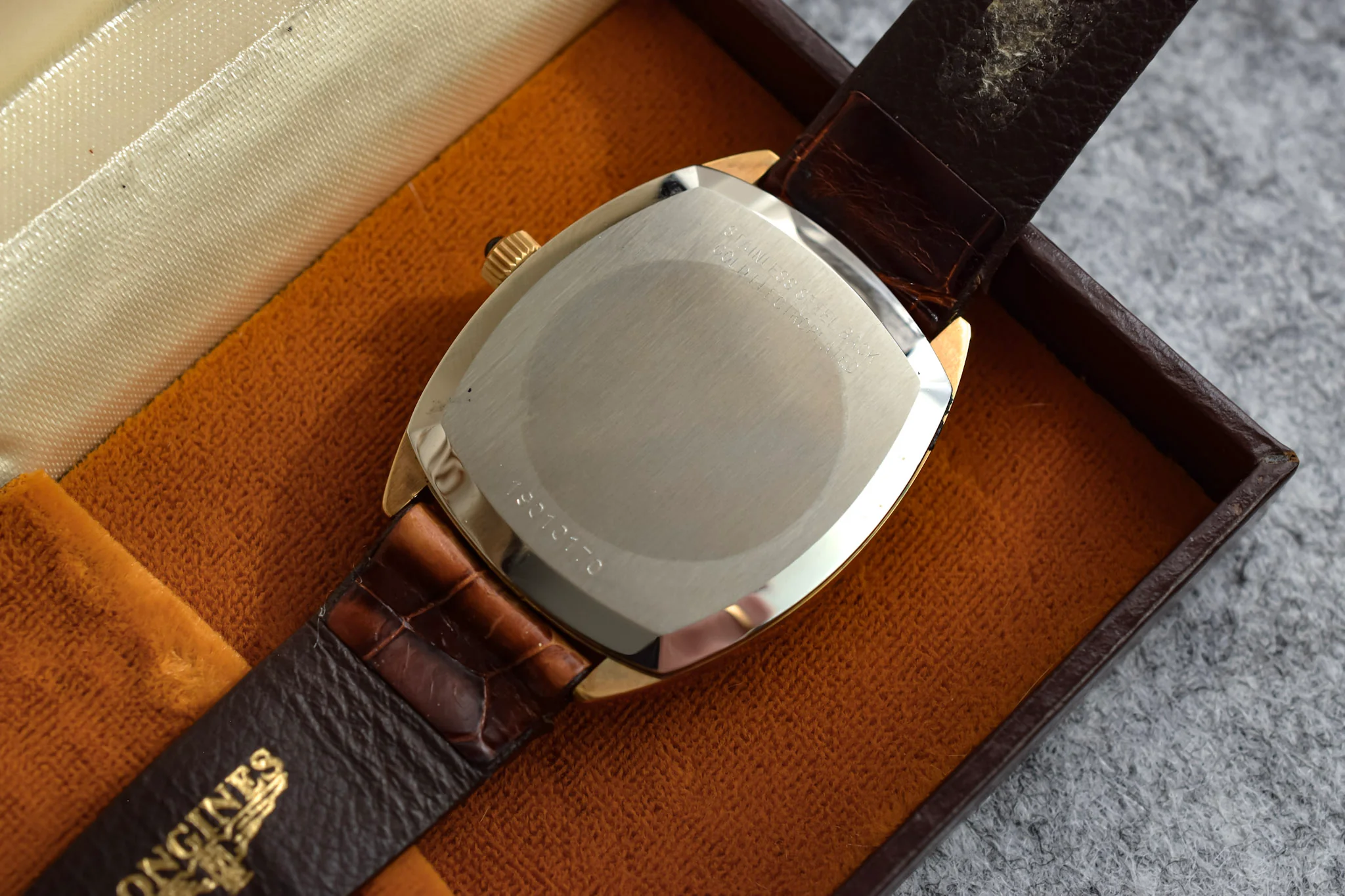 Vintage Longines Quartz Crosshatch Dial Ellipse - Image 12