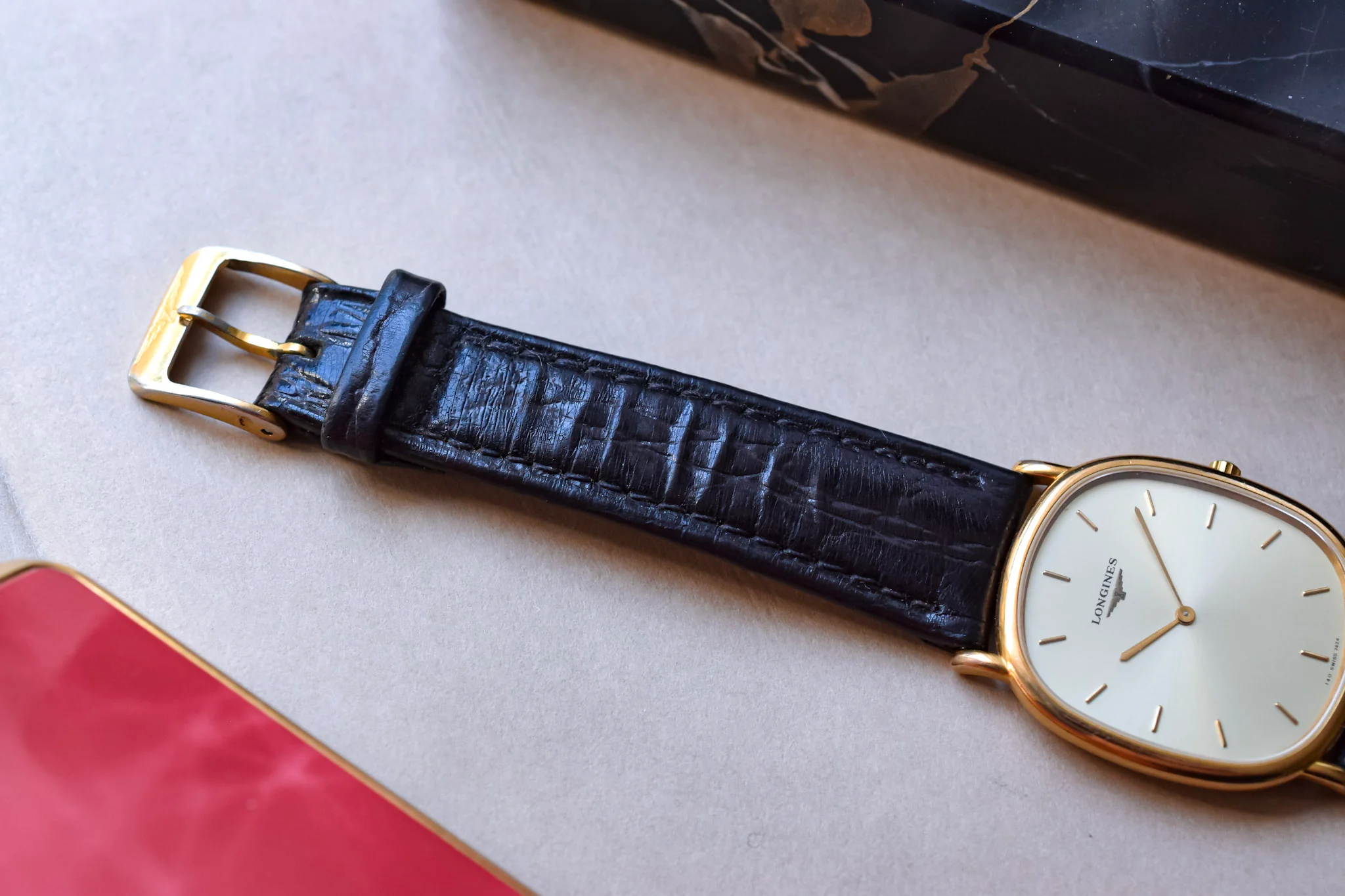 Vintage Longines Les Grandes Classiques Ellipse - Image 7