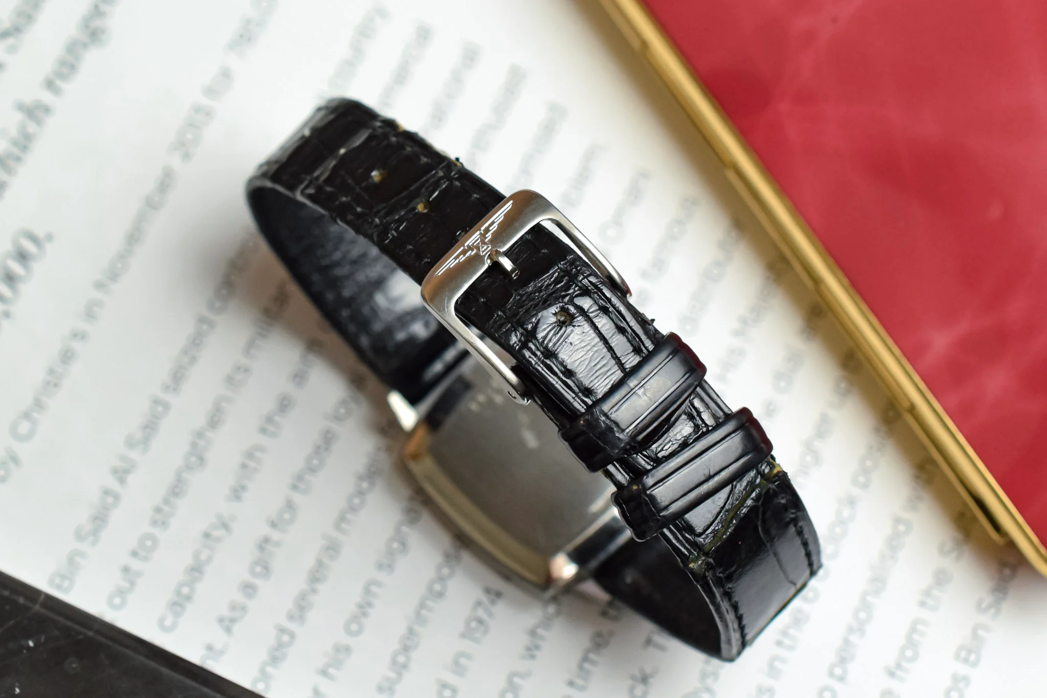 Vintage Longines Mechanical Ghost Zebra TV - Image 7
