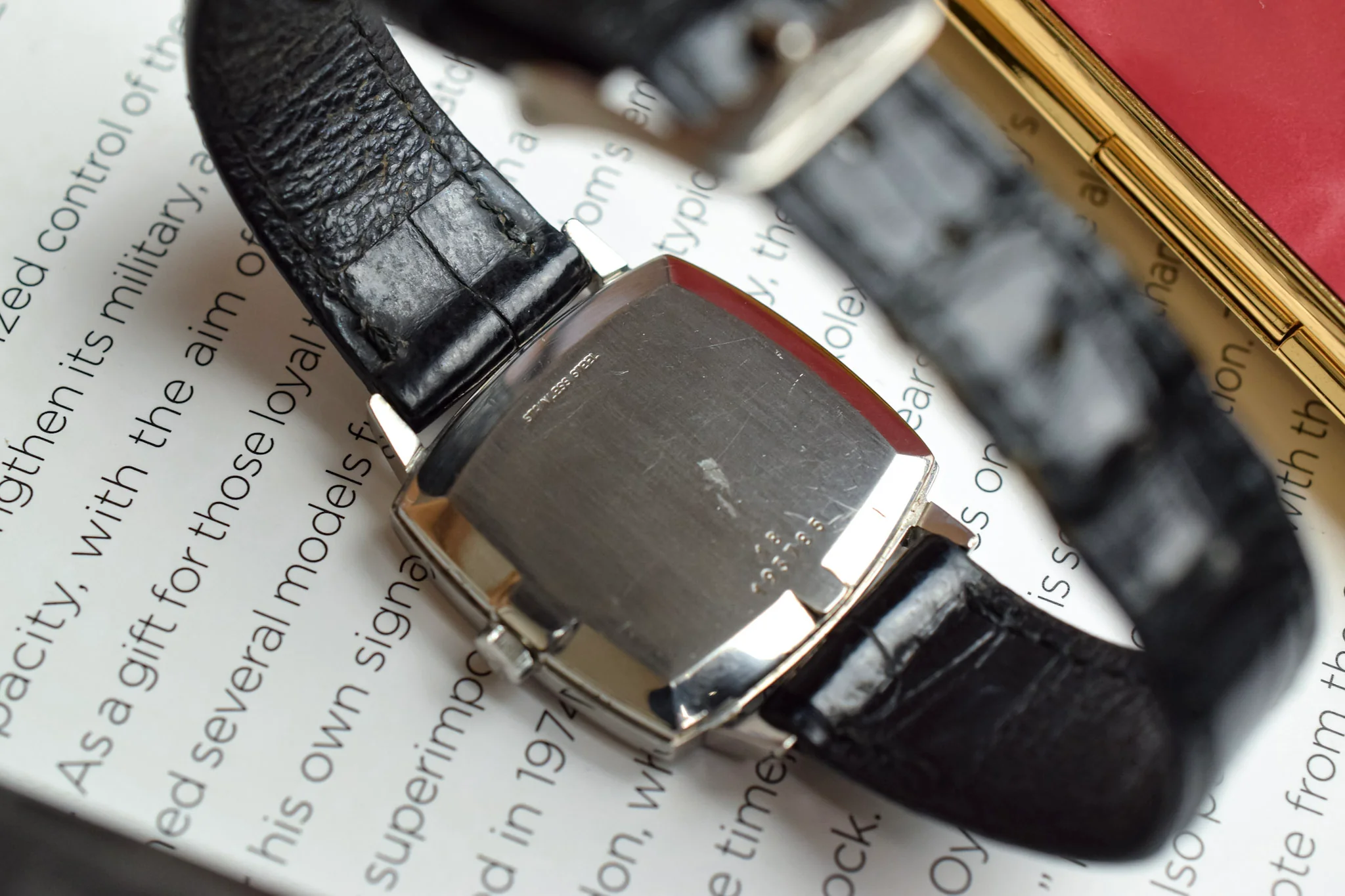 Vintage Longines Mechanical Ghost Zebra TV - Image 8