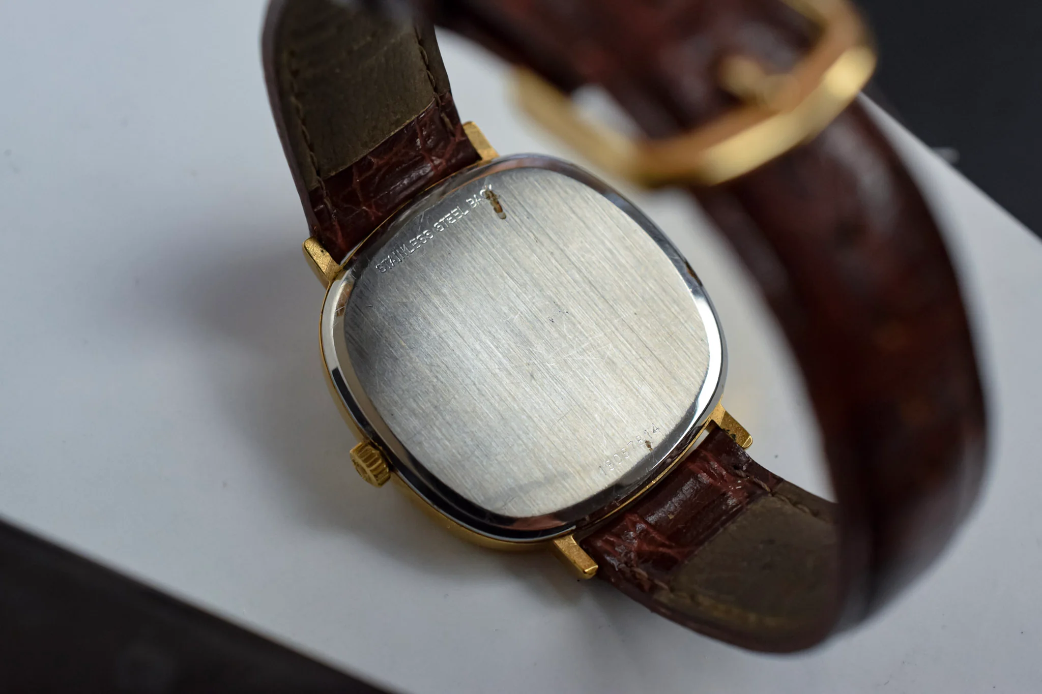 Vintage Longines Mechanical Linen Dial TV - Image 6