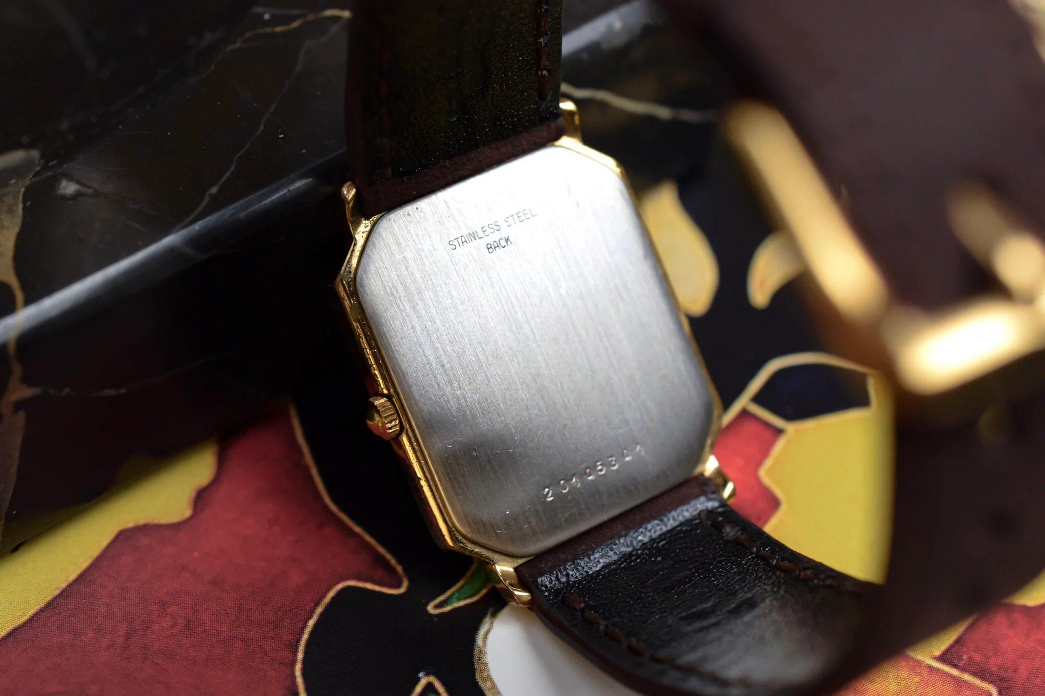 Vintage Longines Quartz Champagne Octo - Image 6