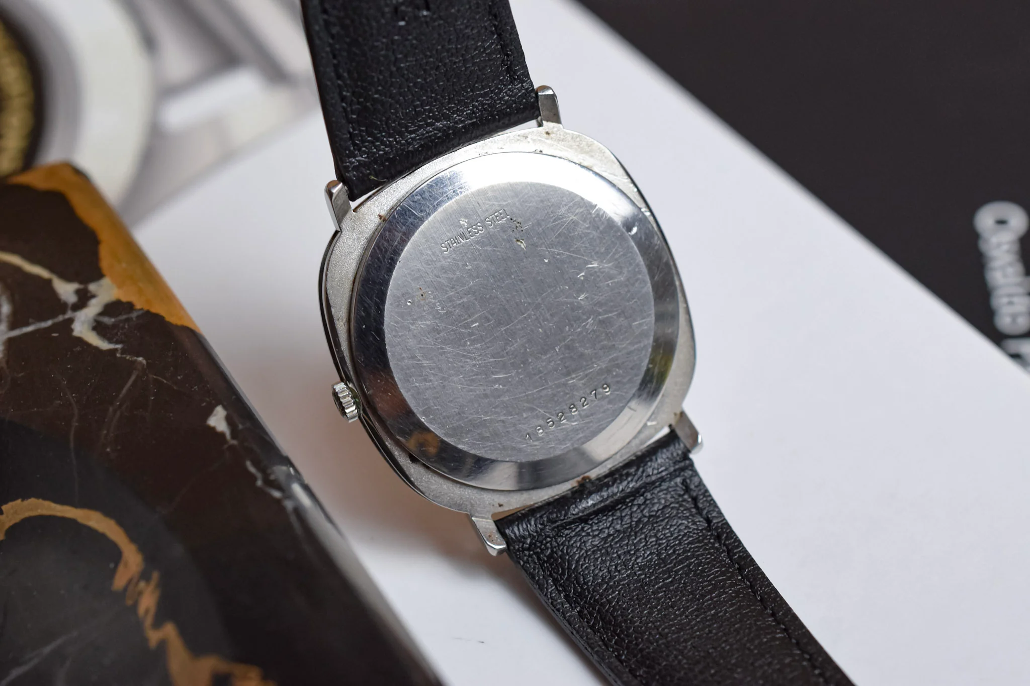 Vintage Longines Quartz Silver Steel TV - Image 11