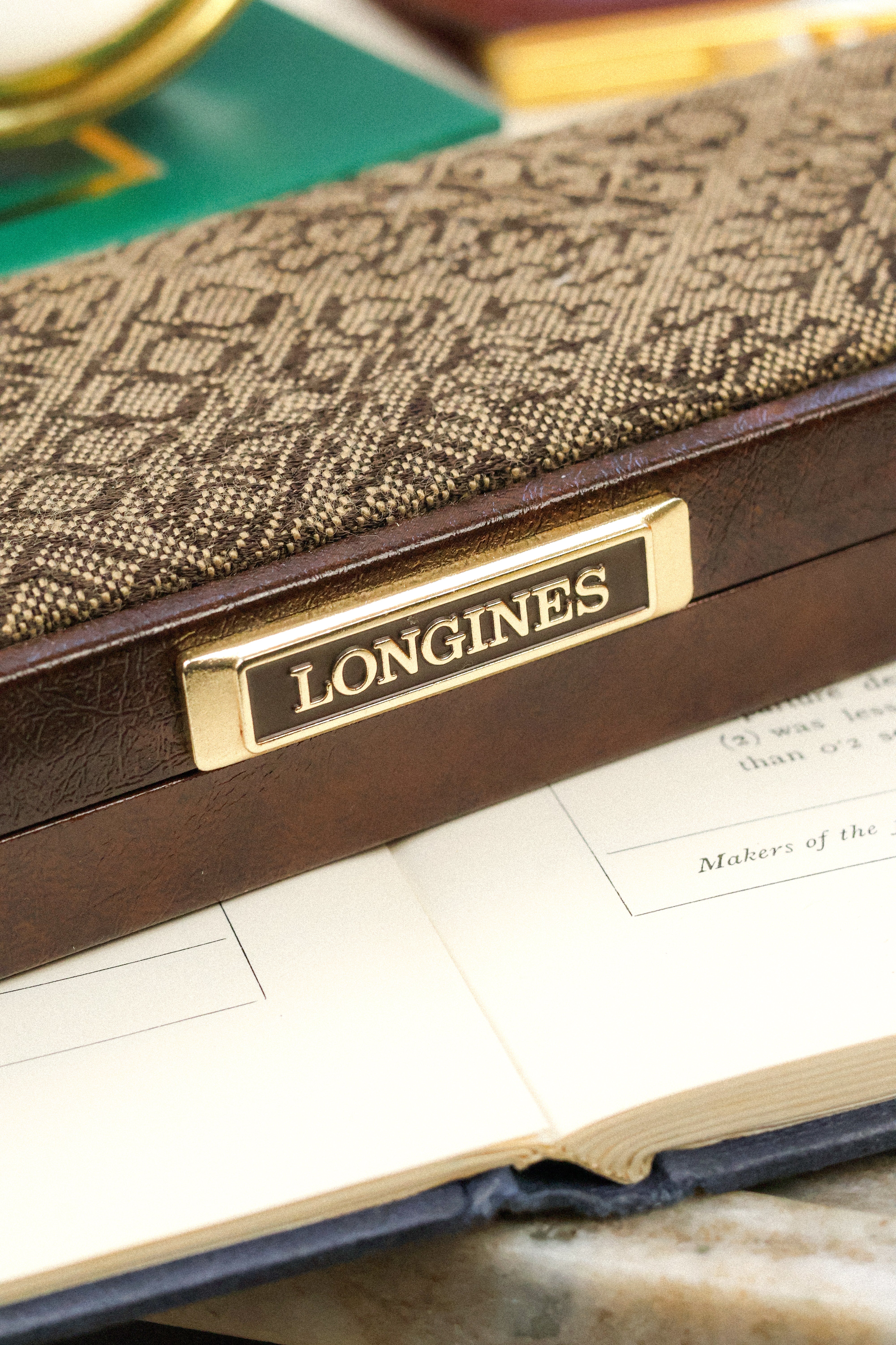 Vintage Longines Quartz Sparkle Dial Tank - Image 8