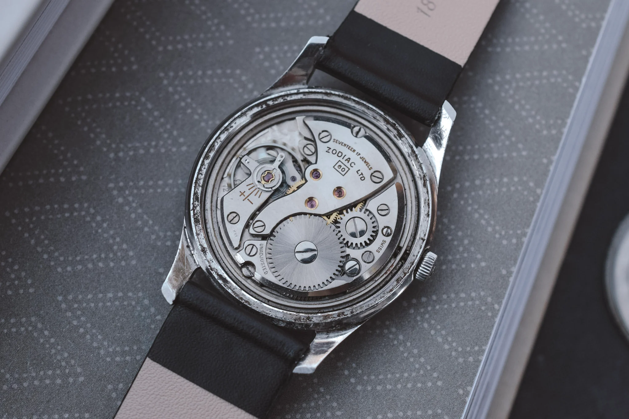 Vintage Mechanical Zodiac Hermetic Watch - Image 5