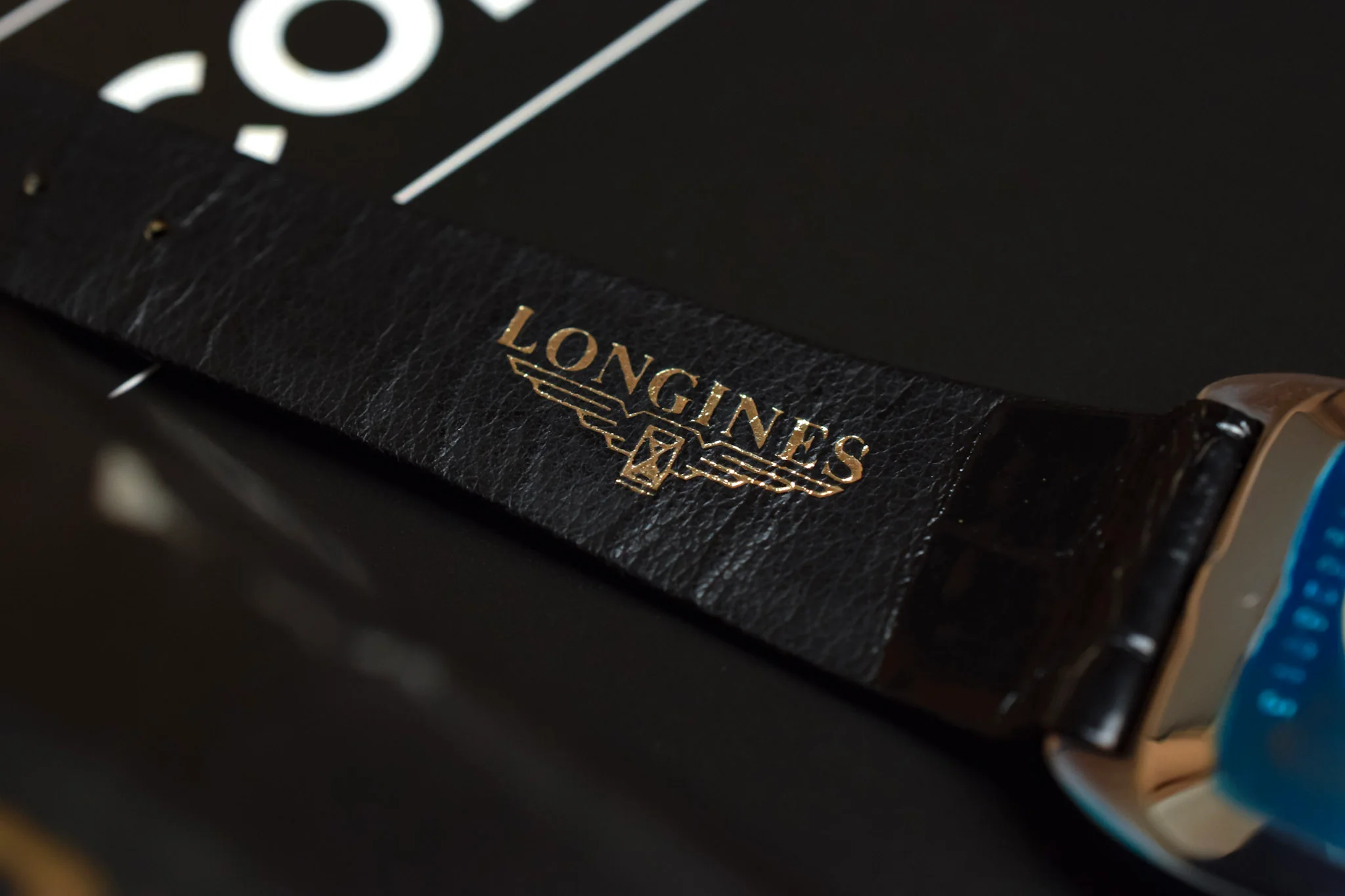 Vintage NOS Longines Quartz Sparkle Dial Steel Tank - Image 14