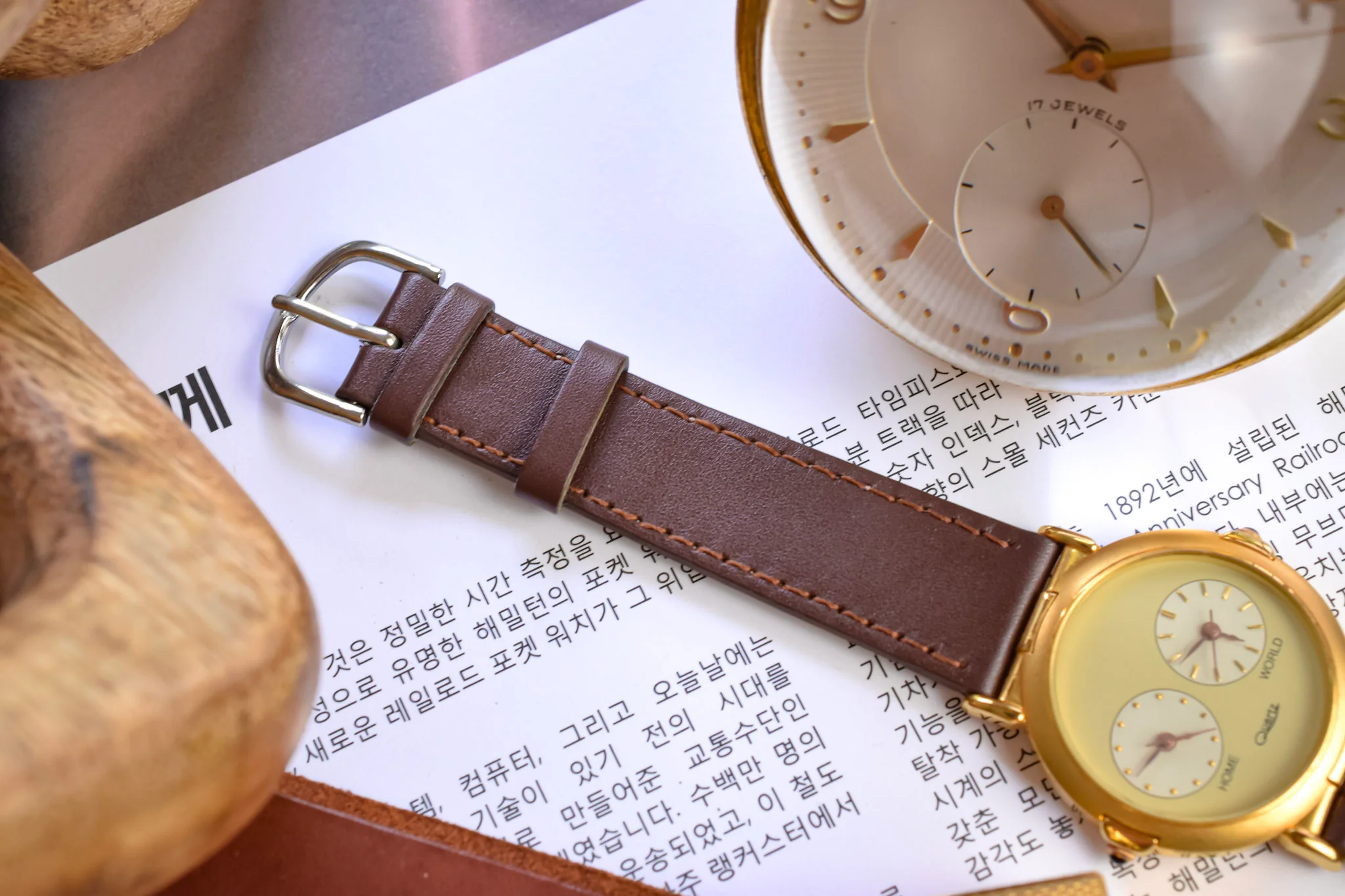 Vintage Sterile Dial Dual Time - Image 5
