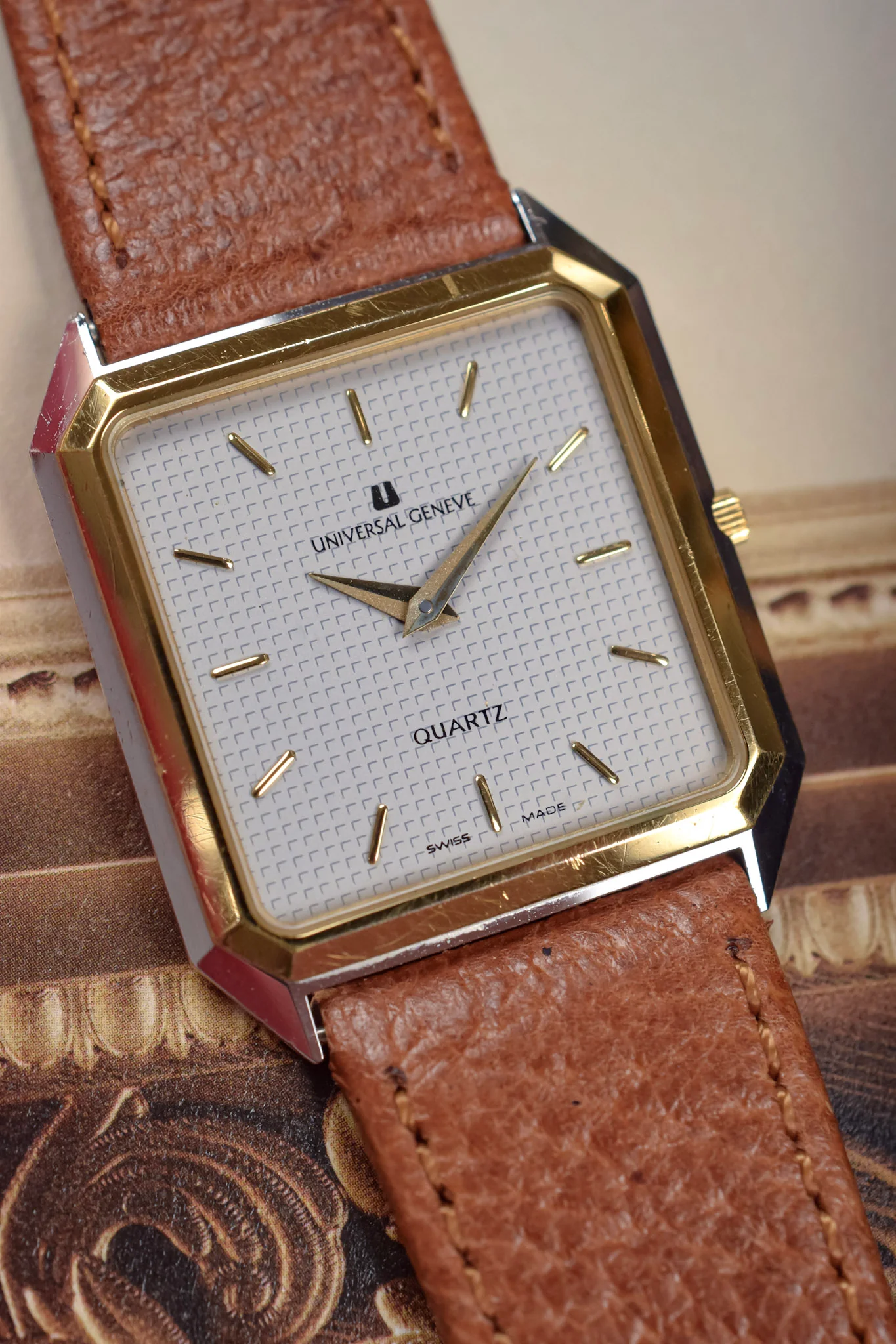 80s Universal Geneve Tapisserie Octo - Image 3