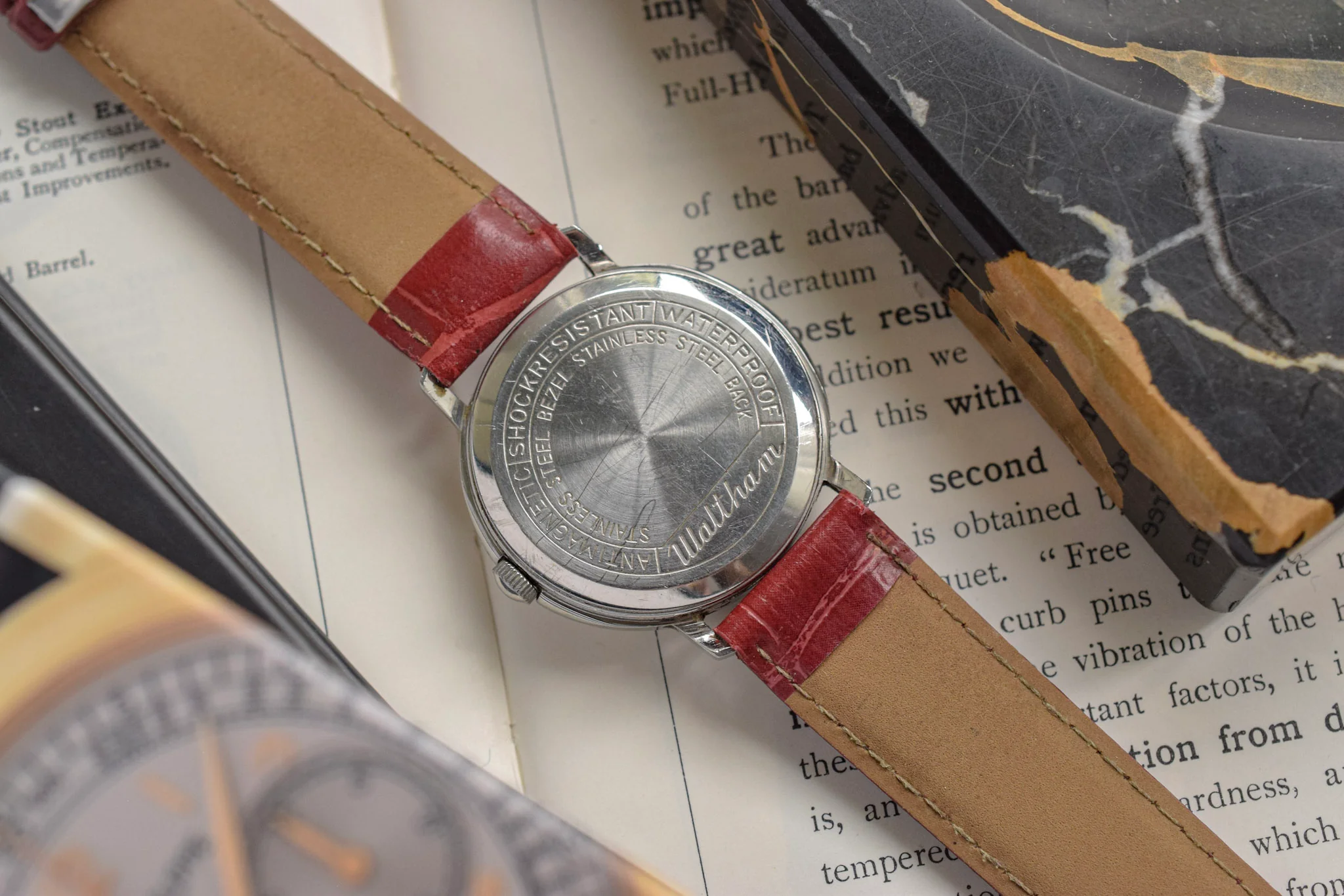 Vintage Waltham Mechanical Red Arrow Explorer - Image 10